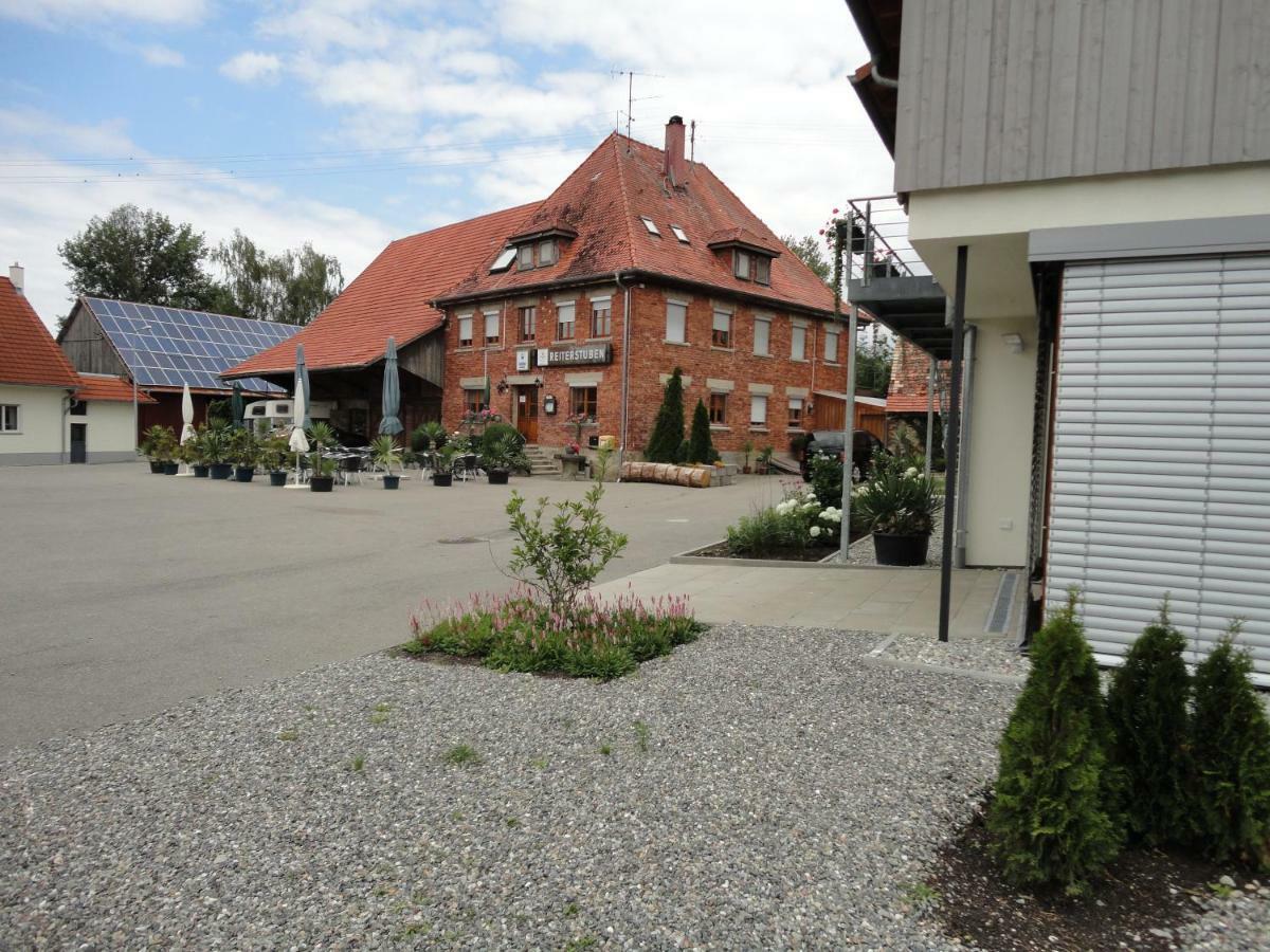 Gasthof Reiterstuben Hoßkirch Buitenkant foto